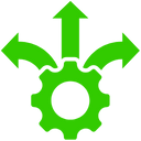 Ikona nulových poplatků: jednorázová AI